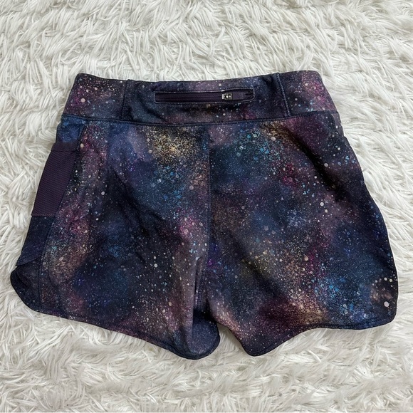 Athleta Girl Record Breaker 3” Short / Athletic - Cosmic / Galaxy Purple Medium - Picture 2 of 5